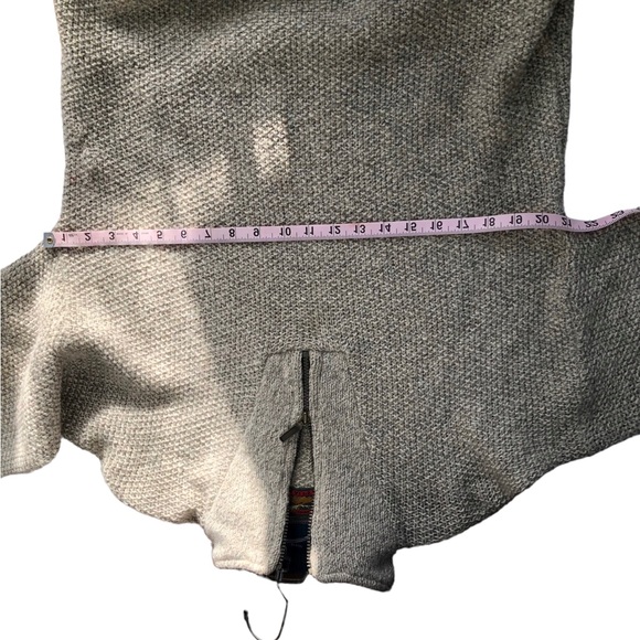 Vintage Alps Fine Apparel for Men Ragg wool quarter zip oatmeal sweater sz med - Picture 5 of 12